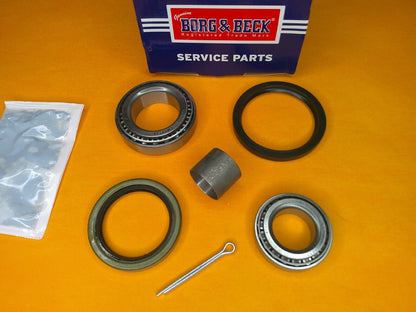 TRIUMPH TR4a TR5 TR6 REAR WHEEL BEARING KIT plus crush washer (Borg & Beck)
