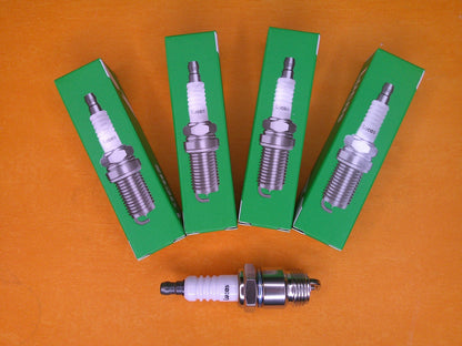 FORD PINTO OHC CAPRI CORTINA ESCORT SIERRA TRANSIT LUCAS SPARK PLUGS SET of 4