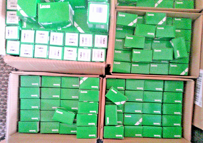 MASSIVE JOB LOT of LUCAS RELAYS (well over 500!!) - Genuine Lucas Boxed