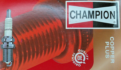 FORD ZEPHYR ZODIAC Mk3 (1963-66) CHAMPION COPPER PLUS SPARK PLUGS SET of 6