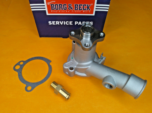 FORD CORTINA Mk3 Mk4 1300 OHV (1970-08/1979) NEW WATER PUMP + PIPE FITTING