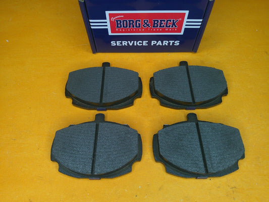 HILLMAN SUPER MINX (1962-1967) NEW BRAKE PADS -GENUINE BORG & BECK