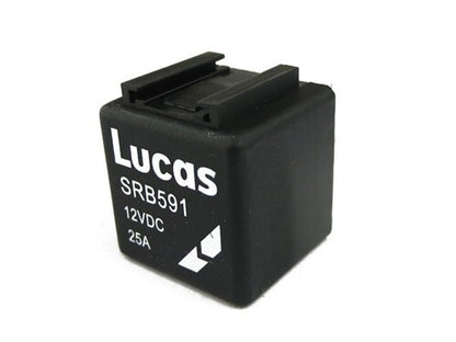 ALTERNATIVE RELAY STARTER TR250 TR6 TR7 TR8 5 Pin 2x25A 12v-Genuine Lucas SRB591