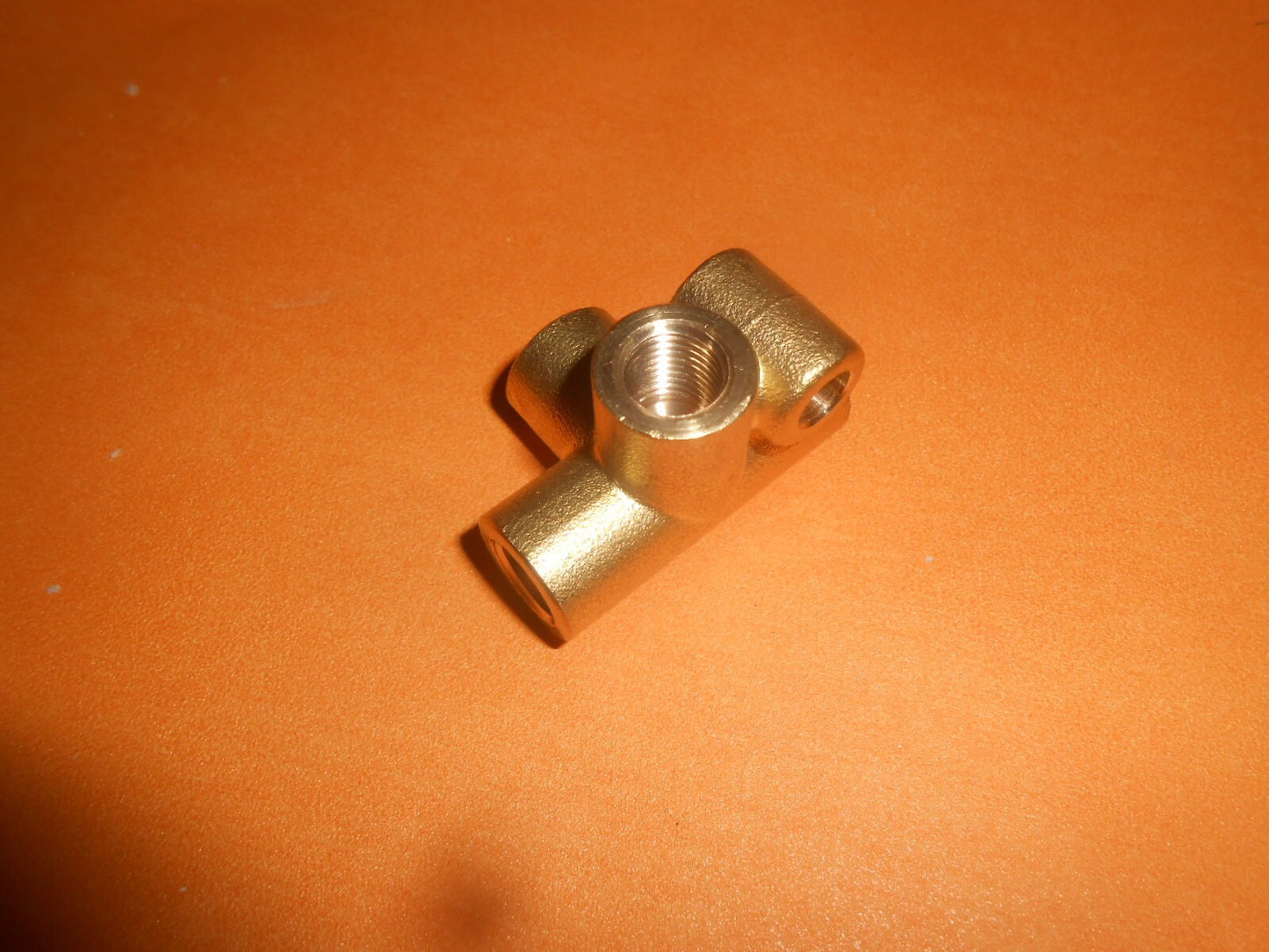 CLASSIC CAR Brake Pipe 4 Way union, Fitting 3/8" UNF thread for 3/16" Pipe