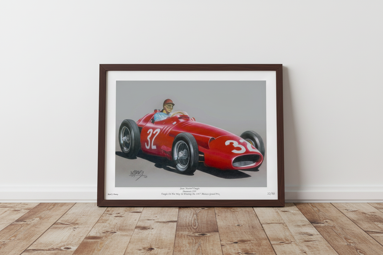 “El Maestro” at Monte Carlo - Limited Edition Giclee Print