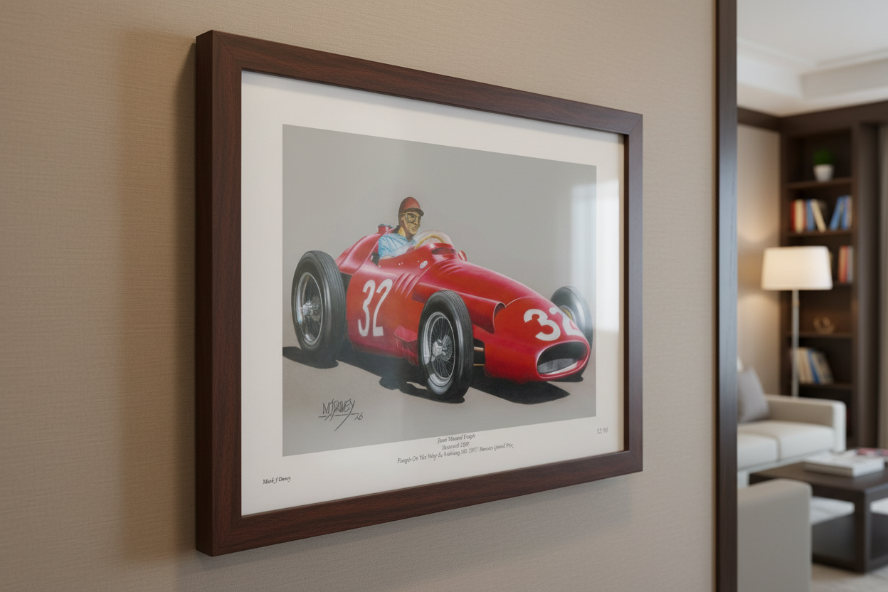 “El Maestro” at Monte Carlo - Limited Edition Giclee Print