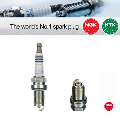 1x NGK Platinum Spark Plug BKR5EVX (2546)