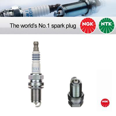 1x NGK Platinum Spark Plug BKR7EVX (3544)