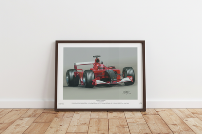 Ferrari Honours the Victims of 9 September 2011 - Limited Edition Giclee Print