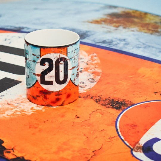 Gulf Porsche Racing Mug