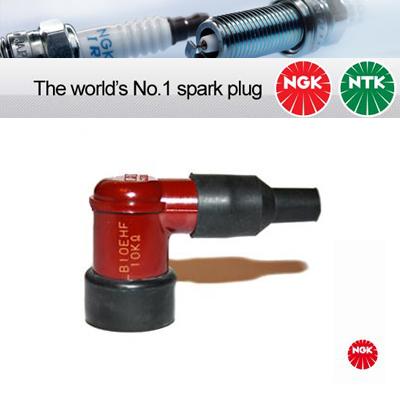 1x NGK Resistor Spark Plug Cap LB10EHF-R - For 5mm HT Cable