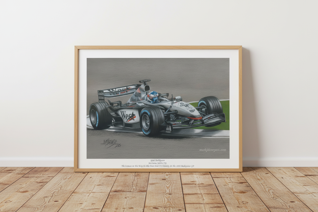 The Iceman's First Win - Limited Edition Giclee Print