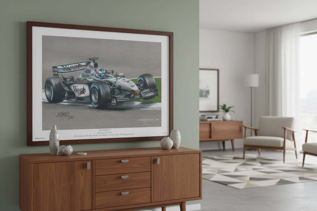 The Iceman's First Win - Limited Edition Giclee Print