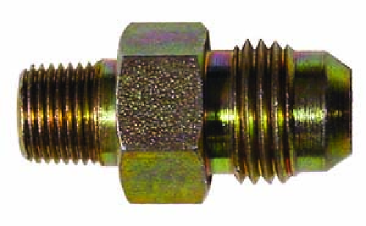 1x Steel Straight Union 1/4 Npt - JIC6 (SA02)