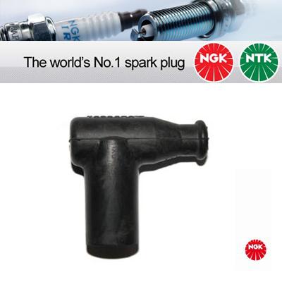 1x NGK Resistor Spark Plug Cap TB05EMA 14mm Nut Terminal Black (8636)