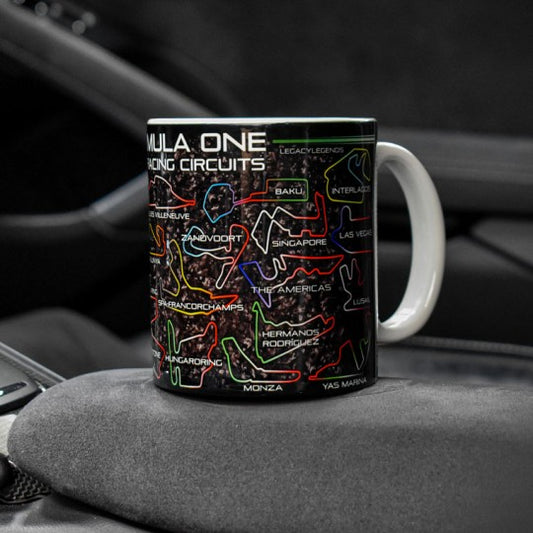 Formula 1 Circuits Mug 2025