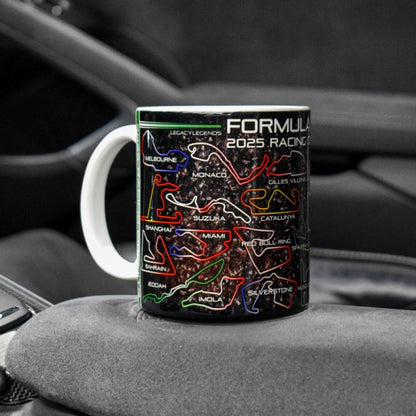 Formula 1 Circuits Mug 2025