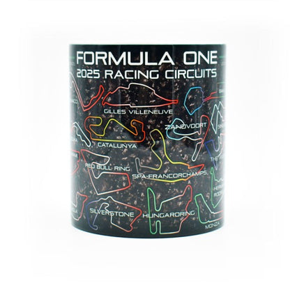 Formula 1 Circuits Mug 2025
