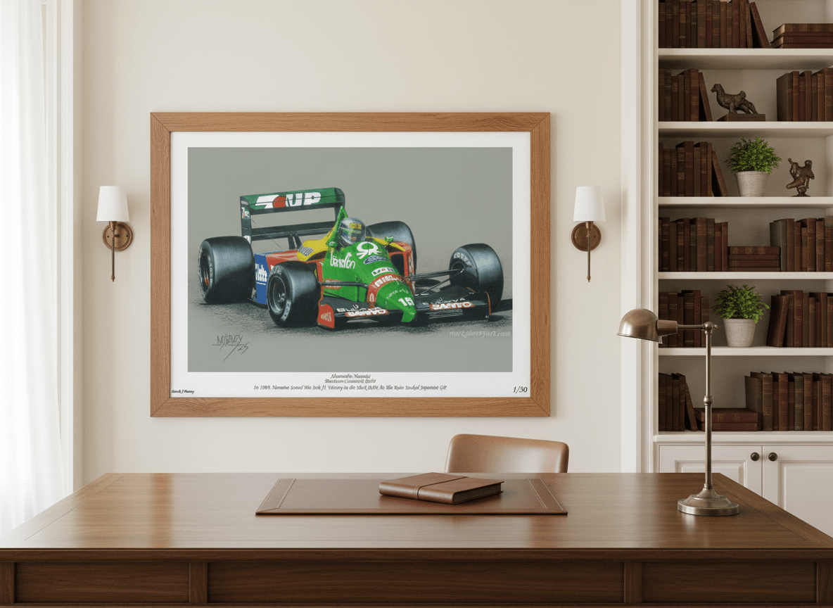 Alessandro Nannini, Potential Lost - Limited Edition Giclee Print - Vroom Classics
