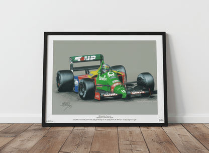 Alessandro Nannini, Potential Lost - Limited Edition Giclee Print - Vroom Classics