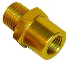 Alloy Male-Female Union 1/4 Npt - 12x1.25 (ASA07) - Vroom Classics