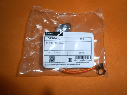 AUSTIN A30 A35 A40 A50 (1956 - 61) NEW LUCAS IGNITION CONDENSER - C1,DCB101C - Vroom Classics
