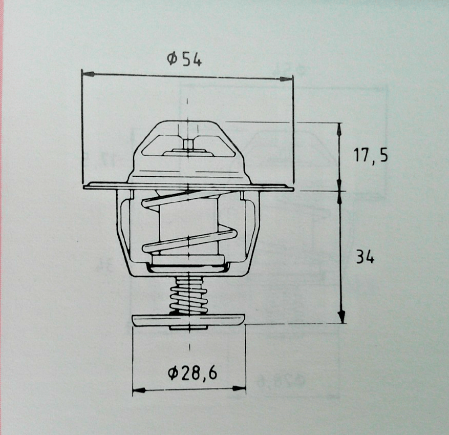 AUSTIN ALLEGRO 1.5 1.7 (1973-83) 82Â°C COOLANT THERMOSTAT & GASKET -Borg & Beck - Vroom Classics