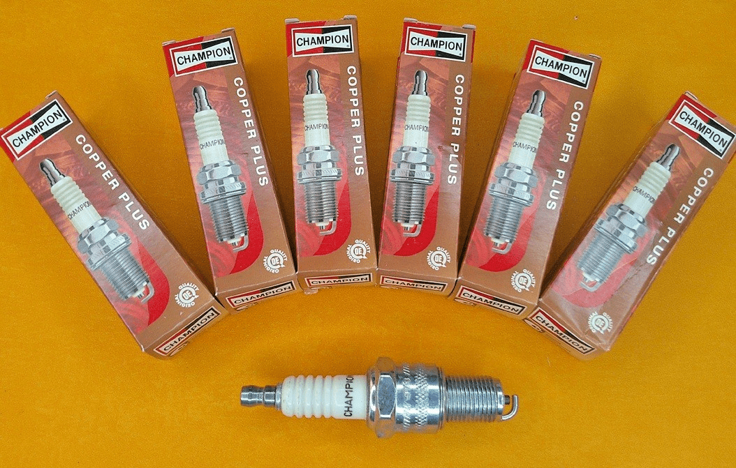 AUSTIN PRINCESS 2200 (1975-81) CHAMPION COPPER PLUS SPARK PLUGS SET of 6 - Vroom Classics