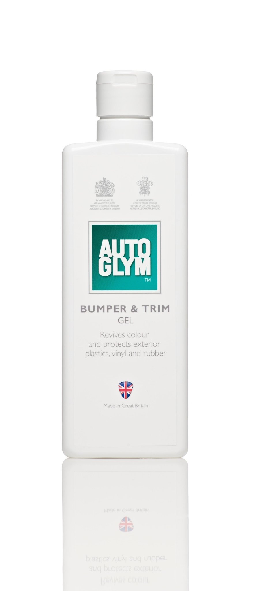 Autoglym Bumper & Trim Detailer 450ml Exterior Plastics Vinyl & Rubber Gel - Vroom Classics