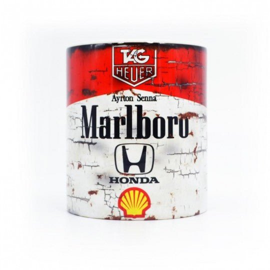 Ayrton Senna Marlboro Mug - Vroom Classics