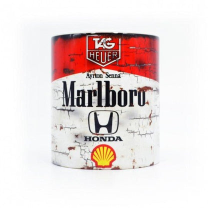 Ayrton Senna Marlboro Mug - Vroom Classics