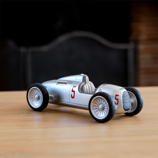 Baghera Silver Arrow Toy Racing Car - Vroom Classics