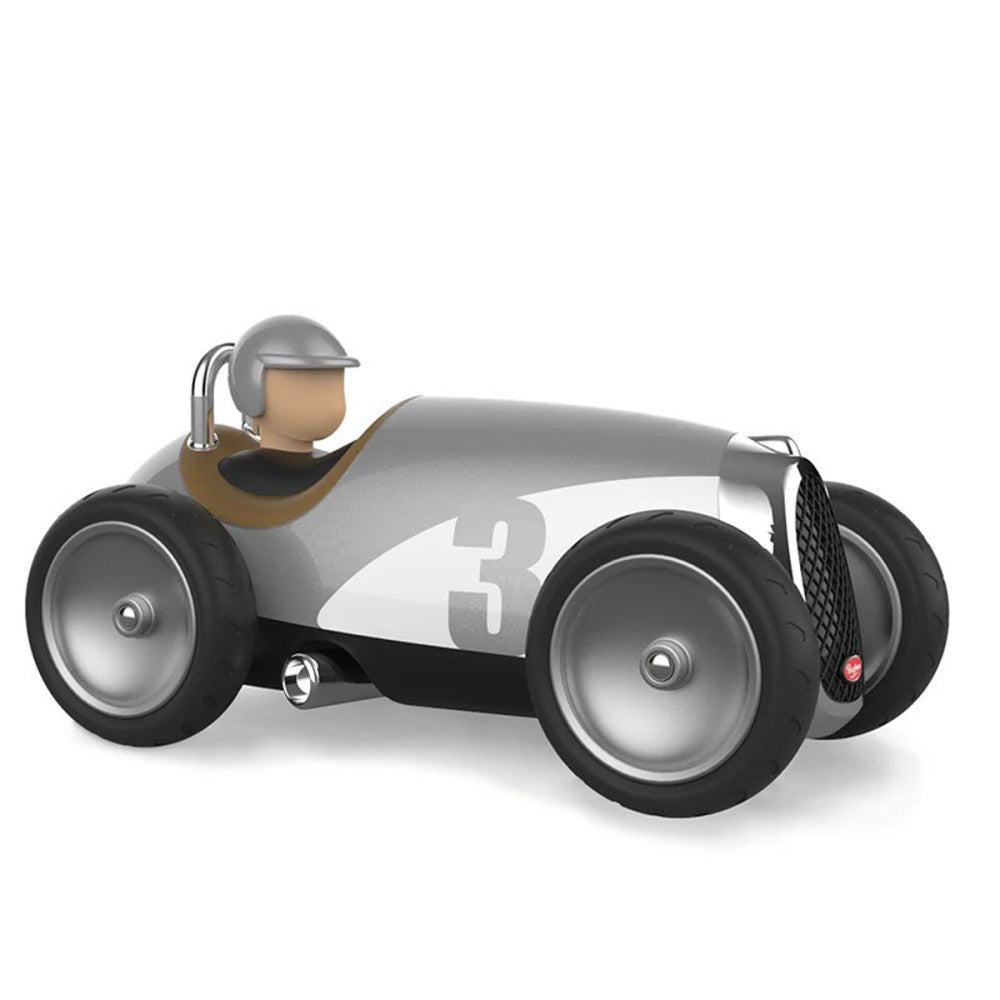 BAGHERA SILVER TOY RACING CAR - Vroom Classics