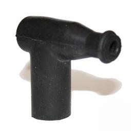 Black Spark Plug Cap, waterproof, black T Type - Vroom Classics