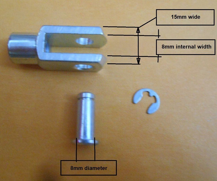 BRAKE MASTER CYLINDER ADJUSTABLE PUSH ROD - Vroom Classics