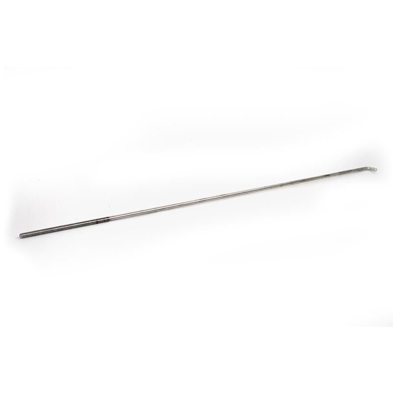 Brake Rod Shaft Triumph/BSA Rear Stainless Steel 24" 26TPI x 1/4" 90&176; Degree End - Vroom Classics