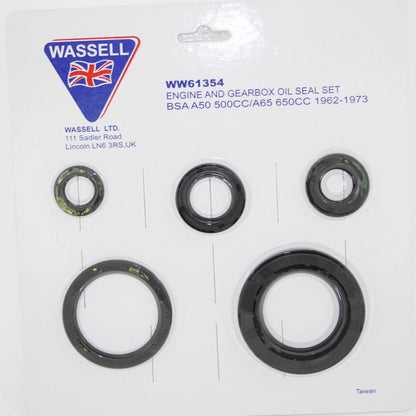 BSA Oil Seal Kit for BSA A50, A65 (1962 - 1973) - Vroom Classics