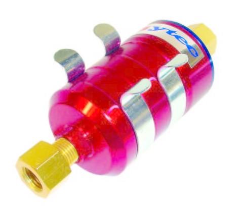 BULLET 16x1.5 in 16x1.5 out (Red) (BULLETA15-R) - Vroom Classics