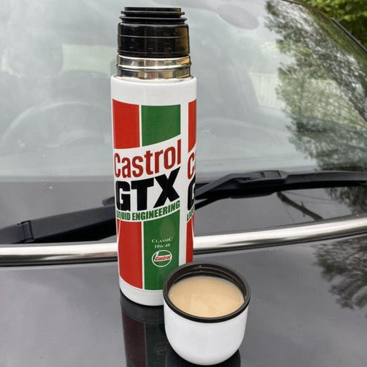 Castrol GTX Flask - Vroom Classics