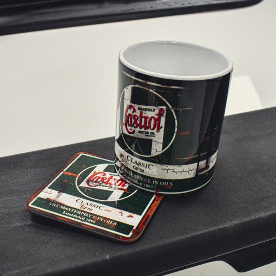 Castrol Wakefield Can Mug - Vroom Classics