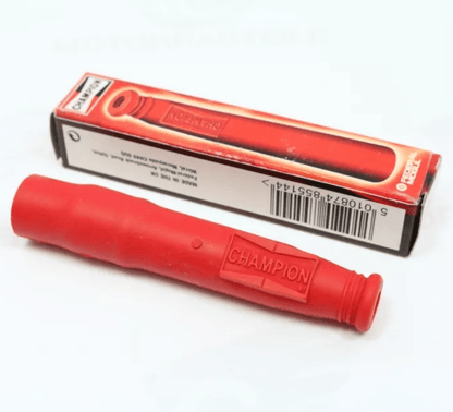 Champion SRO-5U Boot Spark Plug Cap SRO5U SR05U Red - Vroom Classics
