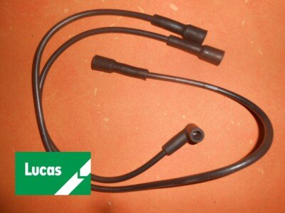 CITROEN LNA 0.6 (1976 - 79) IGNITION PLUG LEAD SET - GENUINE LUCAS DKB812 - Vroom Classics