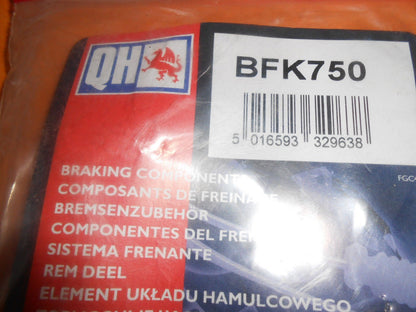 CITROEN SAXO 1.6 VTS,VTR(1996 - 2003)XSARA(1997 - 00)NEW BRAKE PAD Fixing Kit - BFK750 - Vroom Classics