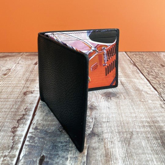 Classic Car Leather Bi - Fold Wallet - Vroom Classics