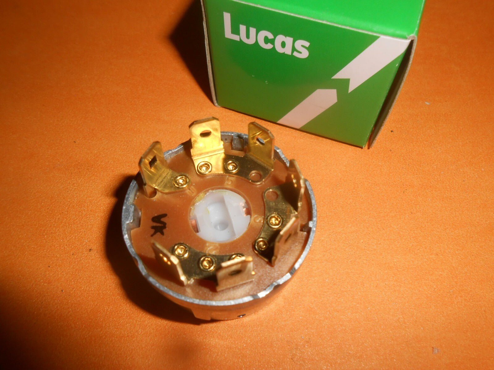 CLASSIC CAR STEERING LOCK COLUMN IGNITION SWITCH - GENUINE LUCAS 157SA,39415 - Vroom Classics