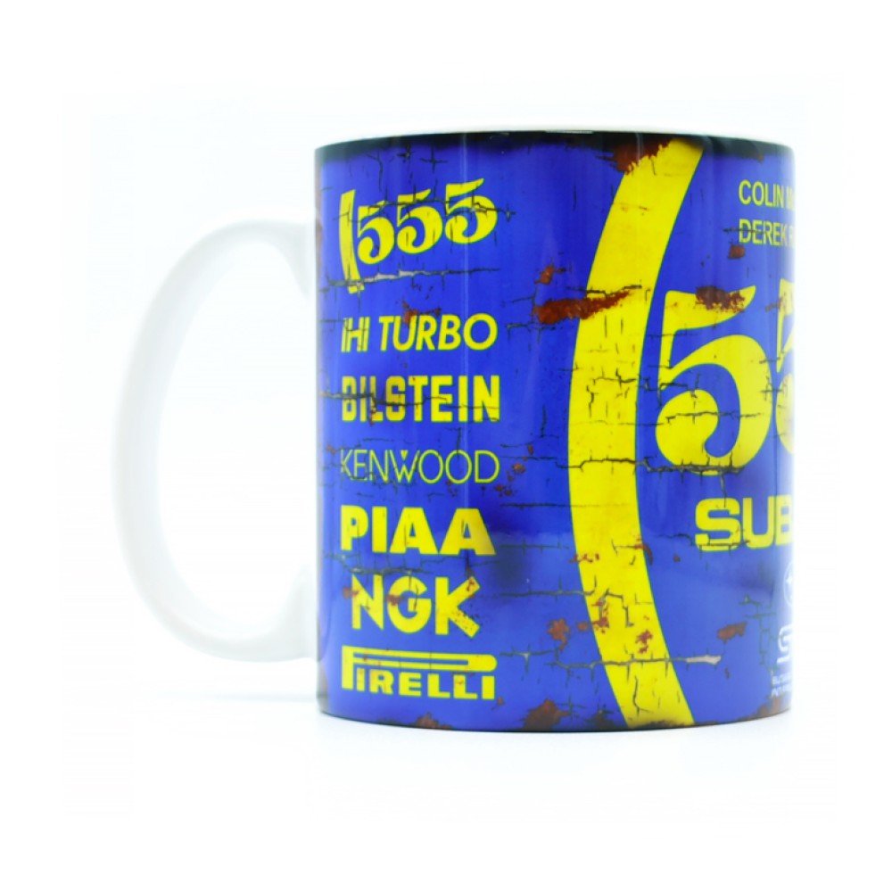 COLIN MCRAE SUBURU IMPREZA RALLY MUG - Vroom Classics