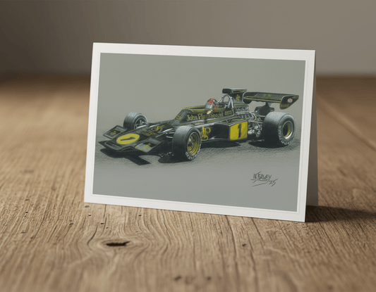 Emerson Fittipaldi’s Lotus 72E Ford Christmas Cards - Vroom Classics