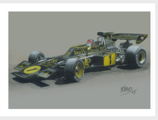Emerson Fittipaldi’s Lotus 72E Ford Christmas Cards - Vroom Classics