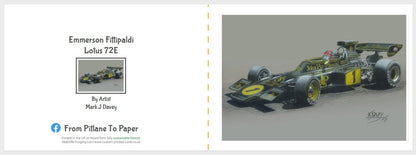 Emerson Fittipaldi’s Lotus 72E Ford Christmas Cards - Vroom Classics