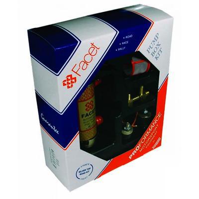 Facet Cylindrical Pump Kit 12v 480534 - K (480532E+FPA9021B+FPA905+FPA908W) Pressure PSI 6.0 - 7.0 - Vroom Classics